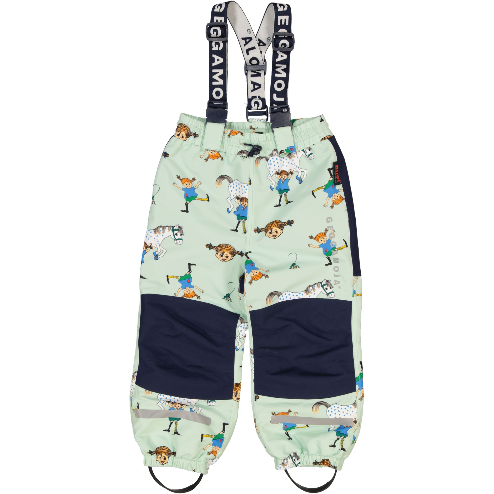 Pippi Longstocking shell pants Mint