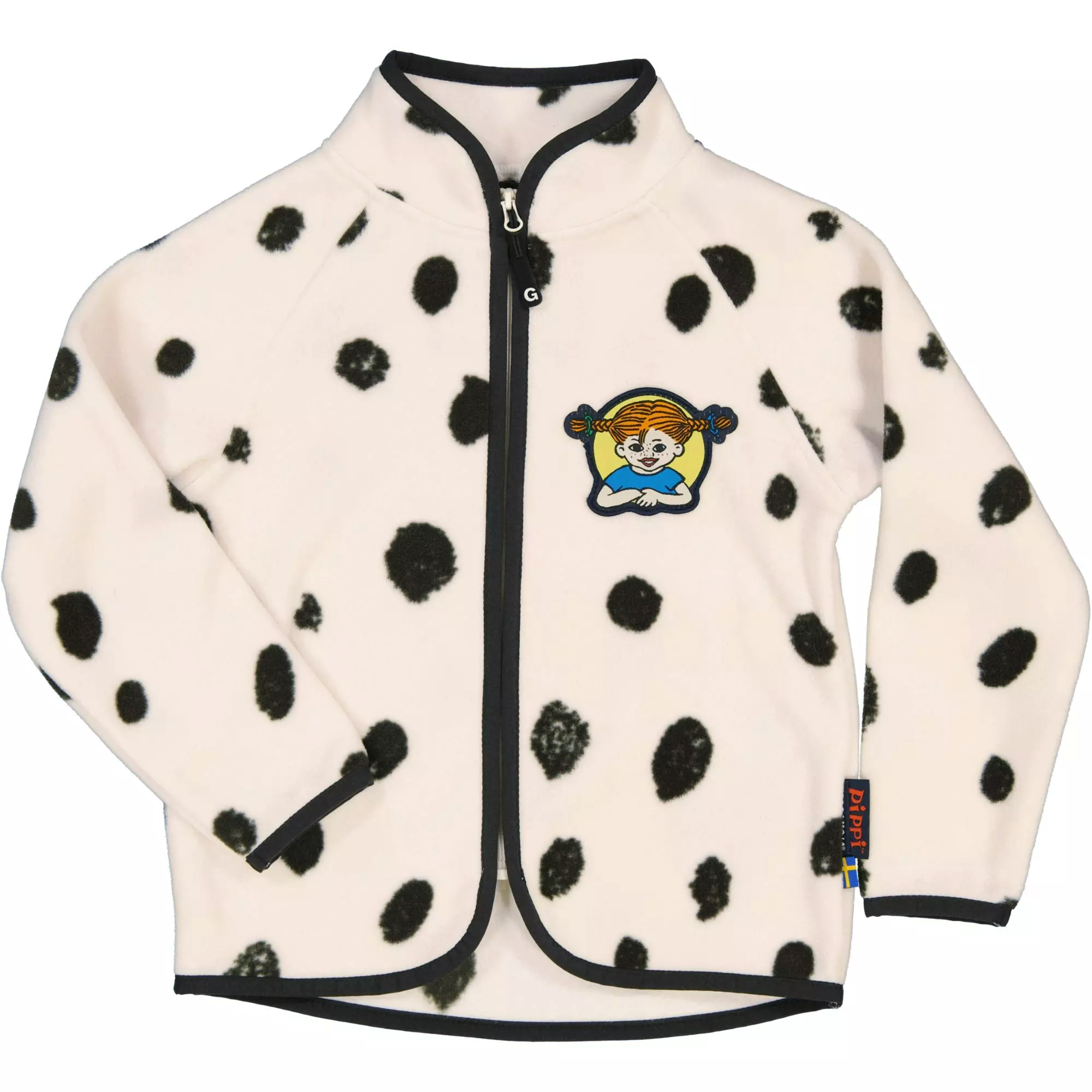 Pippi Longstocking Fleece jacket Dots