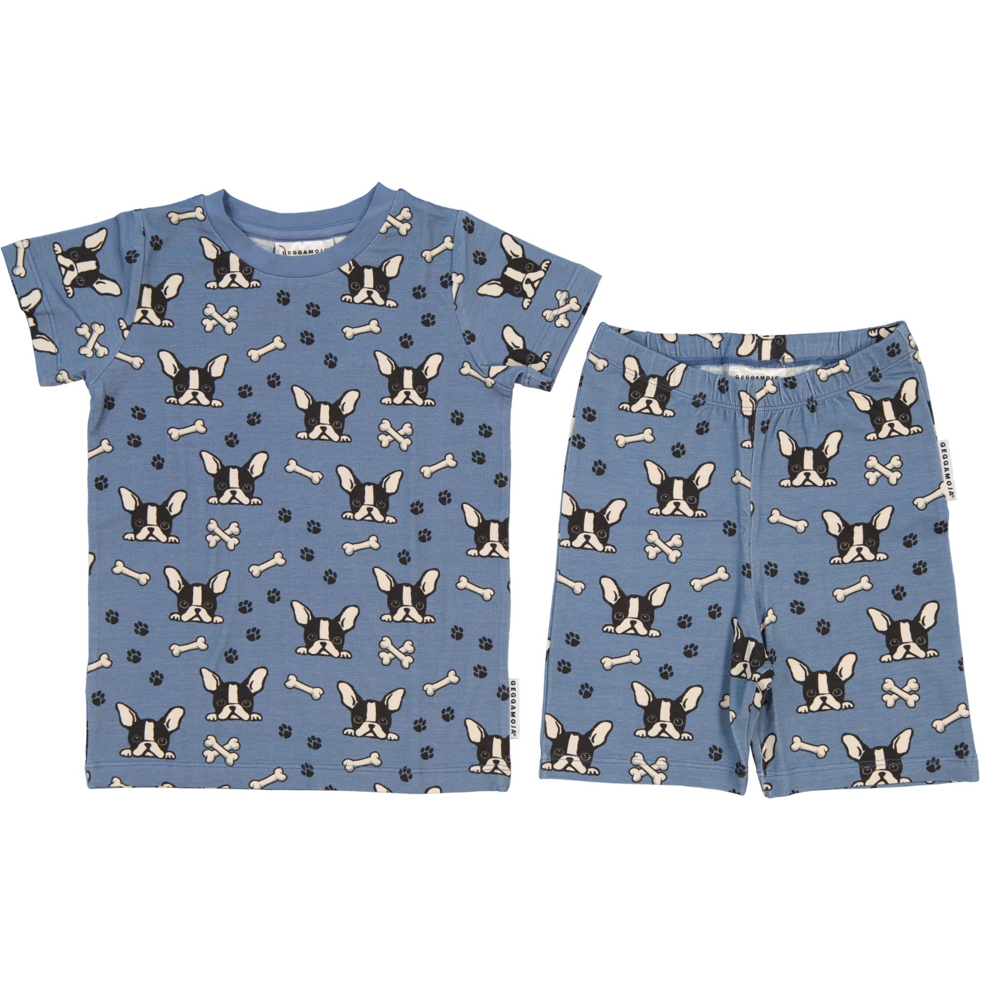 Bamboo Set Blue Bulldog