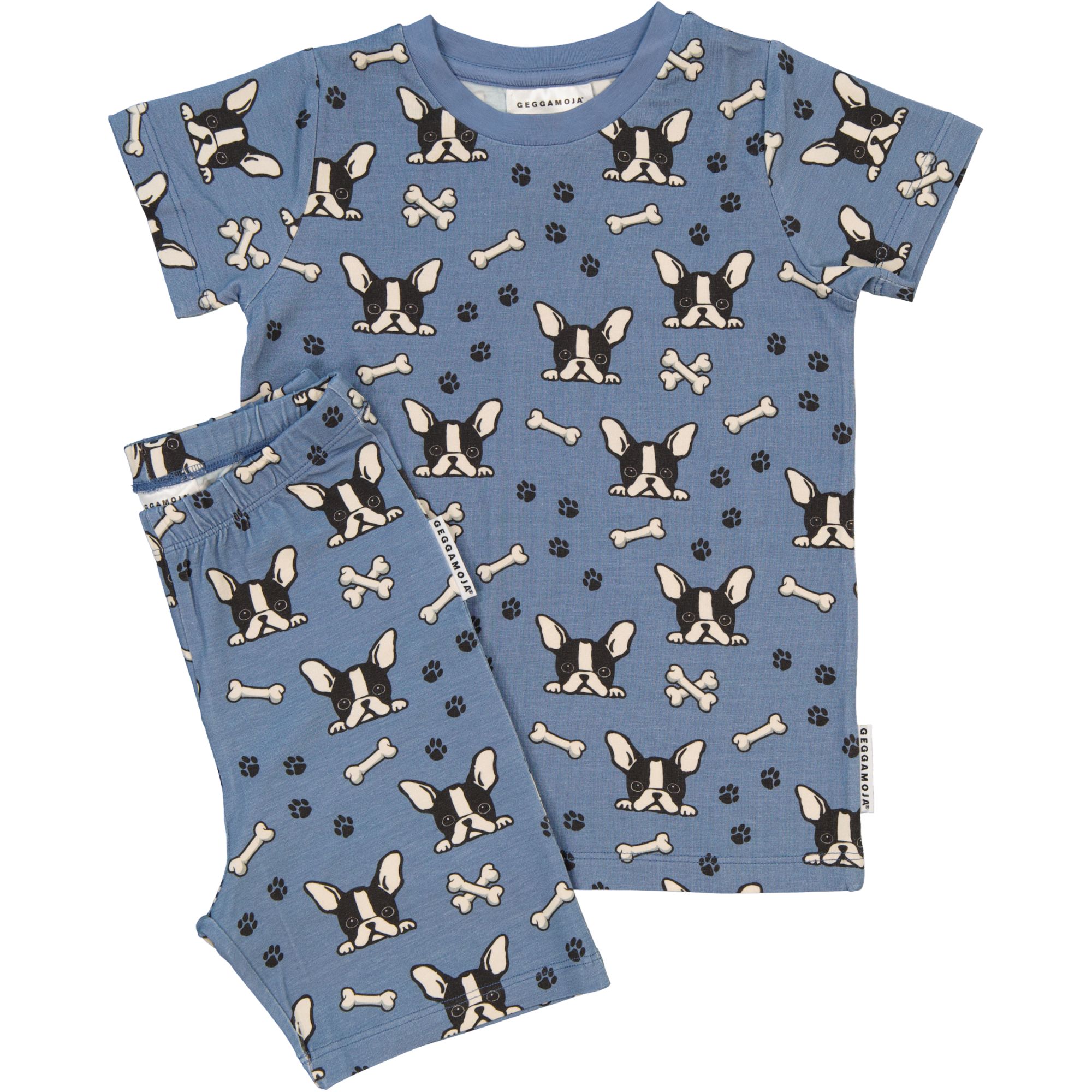 Bamboo Set Blue Bulldog