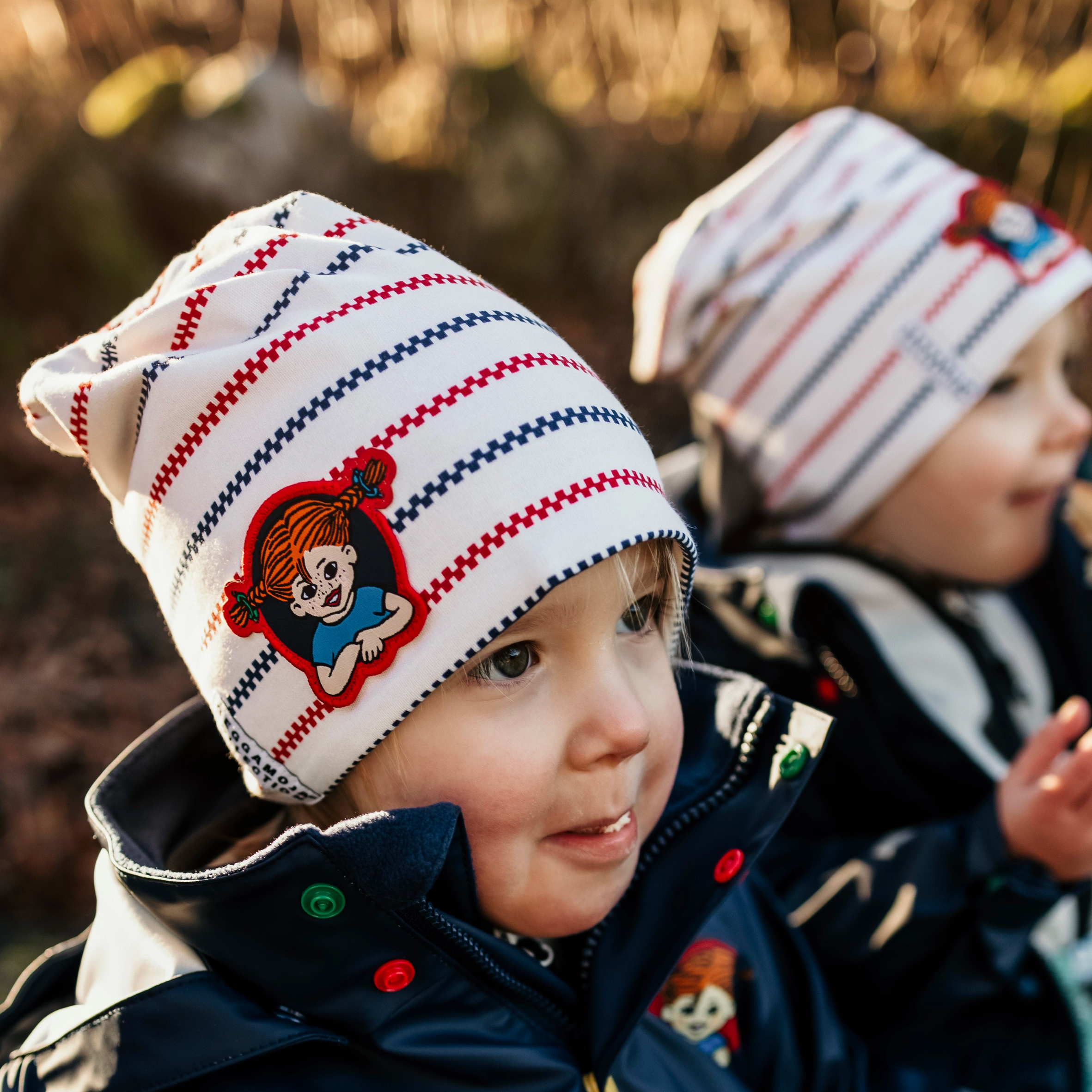 Mössa Pippi Långstrump Randig