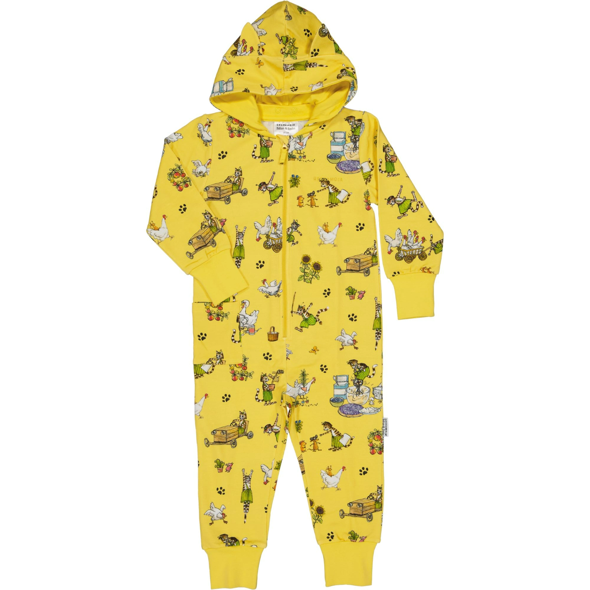 Pettson and Findus College suit Yellow