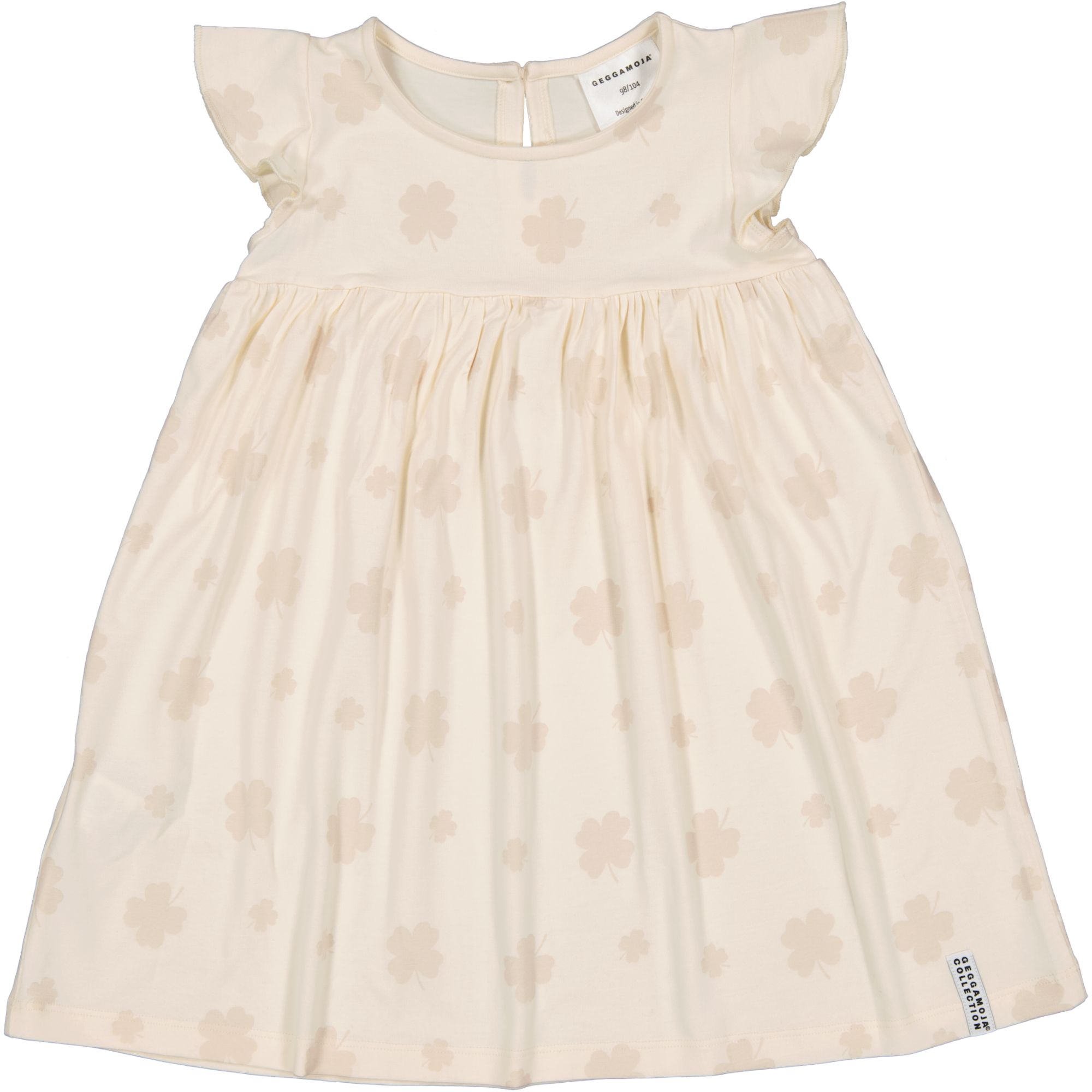 Bamboo Flounce dress Beige clover