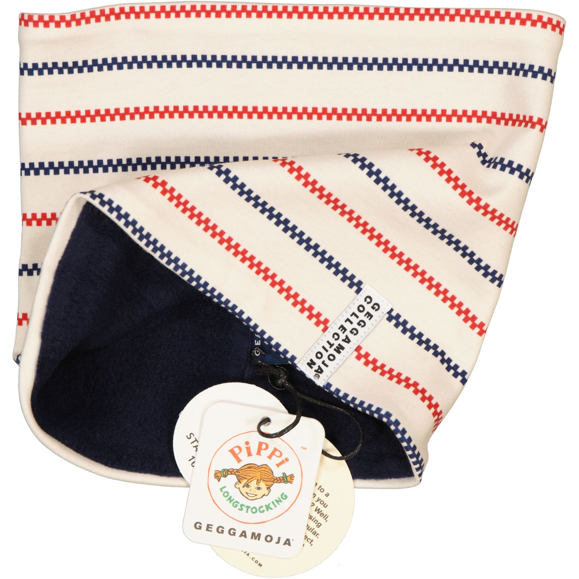 Pippi Longstocking Tube w fleece Multi str  One Size