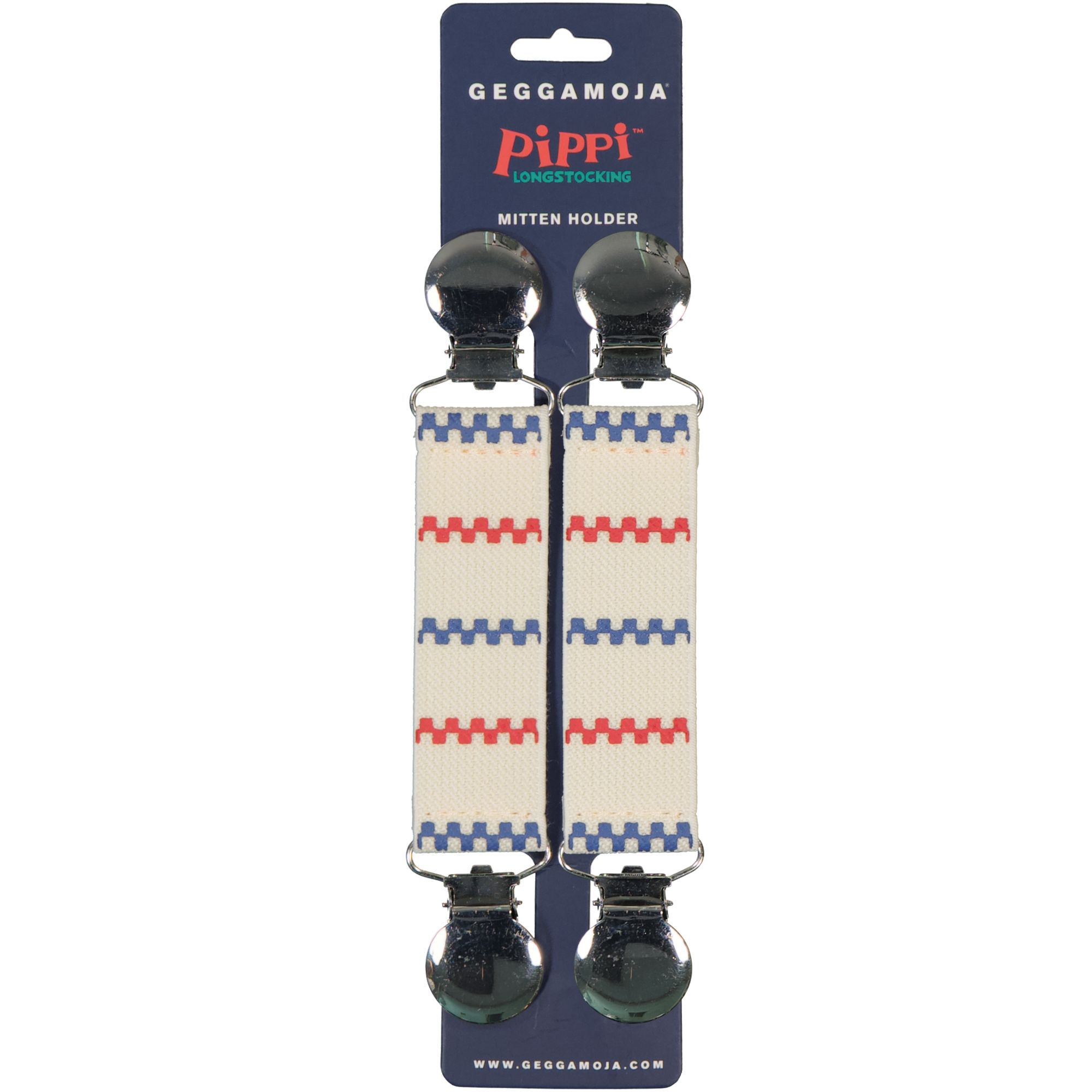 Pippi Longstocking Mitten holder Multi str  One Size